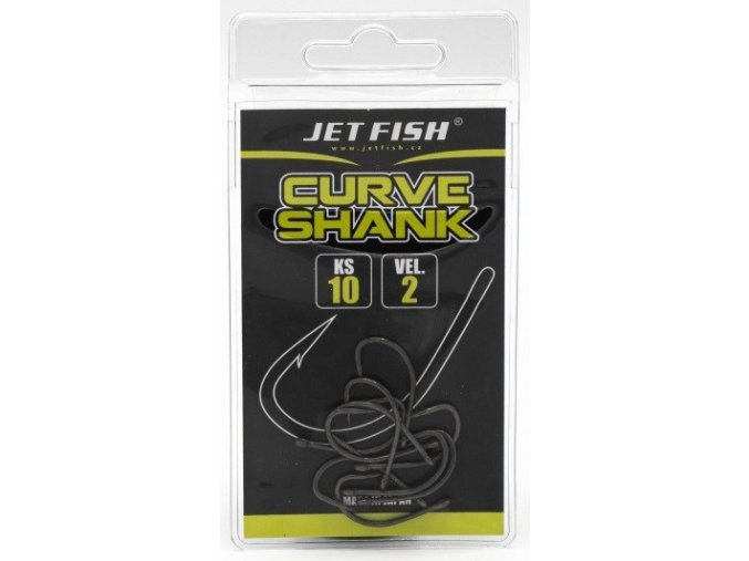 jet fish hacky curve shank 10 ks