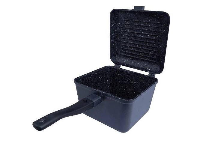 ridgemonkey panev connect deep pan and griddle granite edition