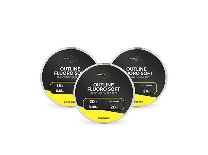 avid carp navazcovy fluorocarbon outline fluoro soft 20m (2)