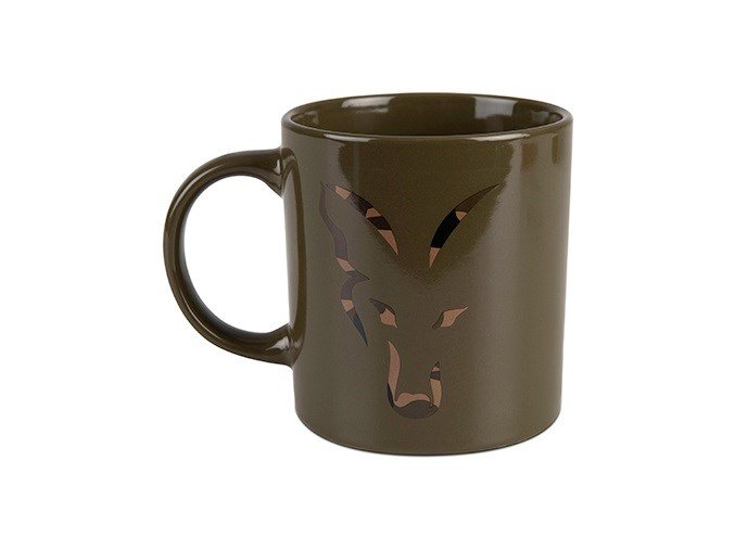 fox hrnek green and camo head ceramic mug (1)