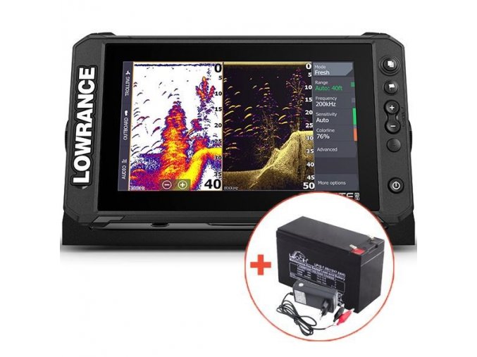 lowrance echolot elite fs 9 se sondou active imaging 3v1