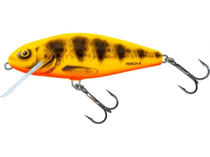 salmo wobler perch floating yellow red tiger