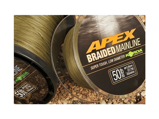 Korda Šňůra potápivá na naviják Apex Braided Mainline