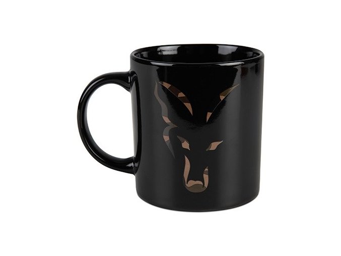 fox hrnek black and camo head ceramic mug (1)