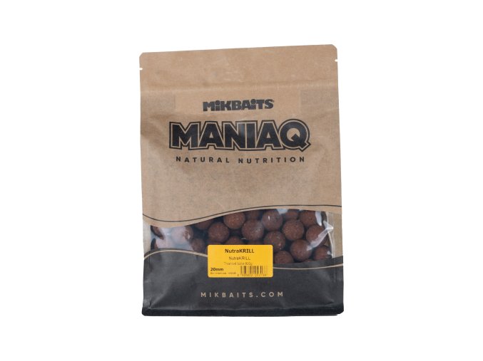 Mikbaits boilie ManiaQ boilie 800g - NutraKRILL 20mm