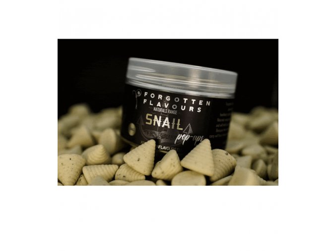 FORGOTTEN FLAVOURS plovoucí nástraha Special Edition Snail [100% NATURAL] pop-ups