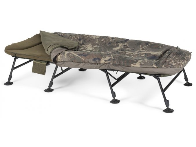 nash lehatko se spacakem indulgence hd40 sleep system 8 legs camo wide