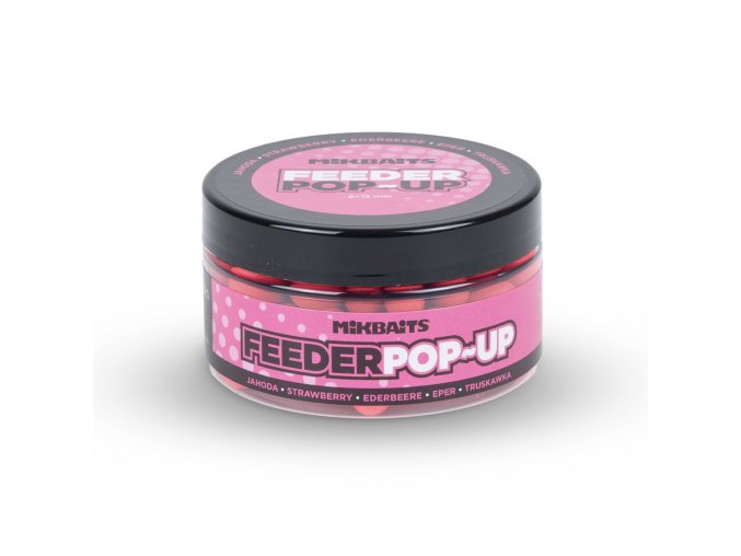 Feeder pop-up 100ml - Jahoda 8 + 12 mm