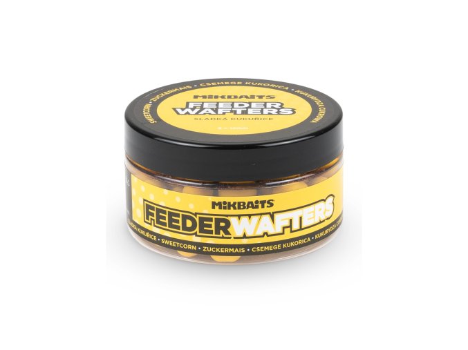 Mikbaits Feeder wafters 100ml - Sladká kukuřice 8 + 12 mm