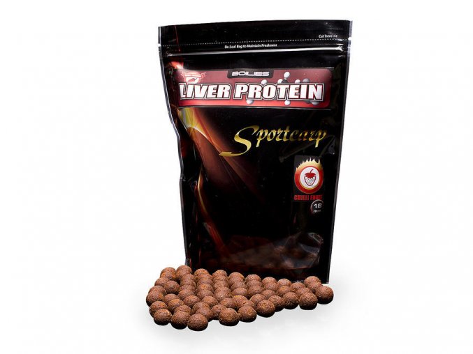 Sportcarp boilies Liver Protein Chilli Fruit (Varianta ø 18 mm 250 g)