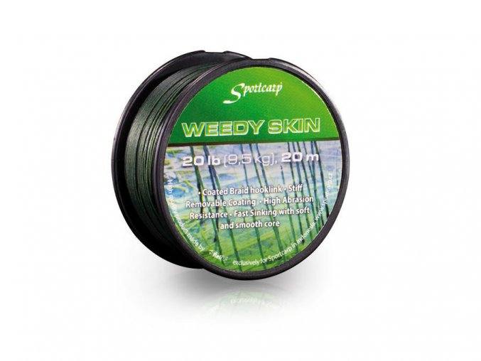 Sportcarp ztužená šňůrka Weedy Skin 20 m