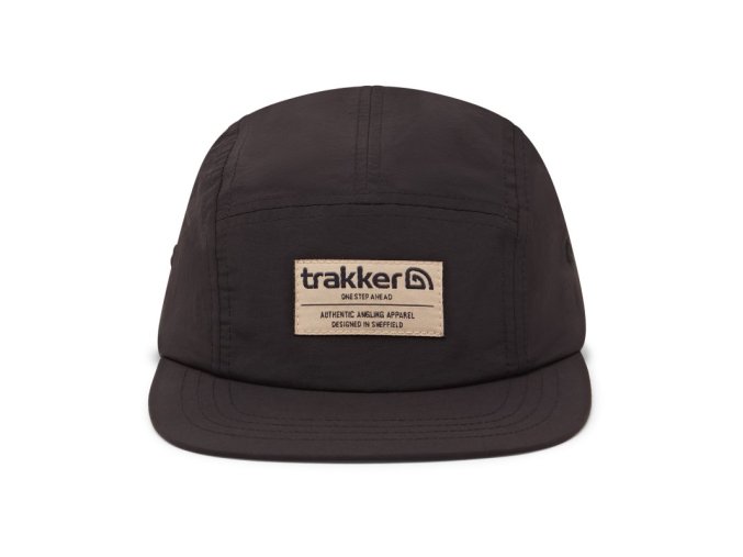 Trakker Kšiltovka 5 Panel Black Cap