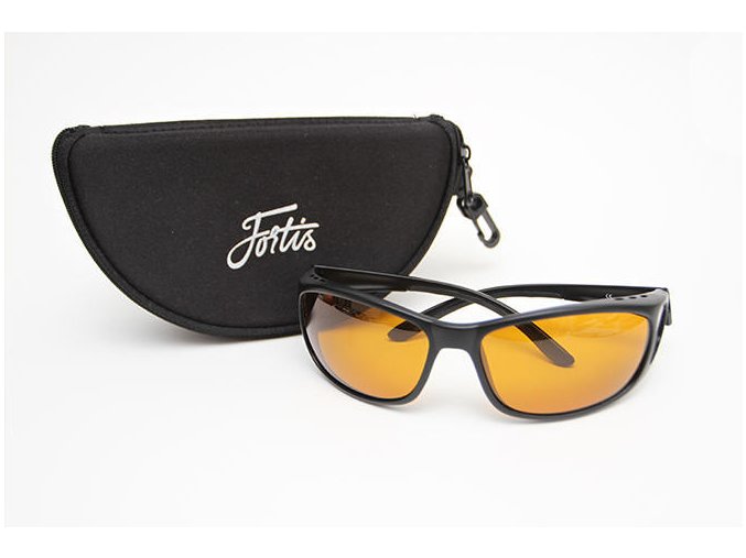 1329 fortis polarizacni bryle wraps amber wr002