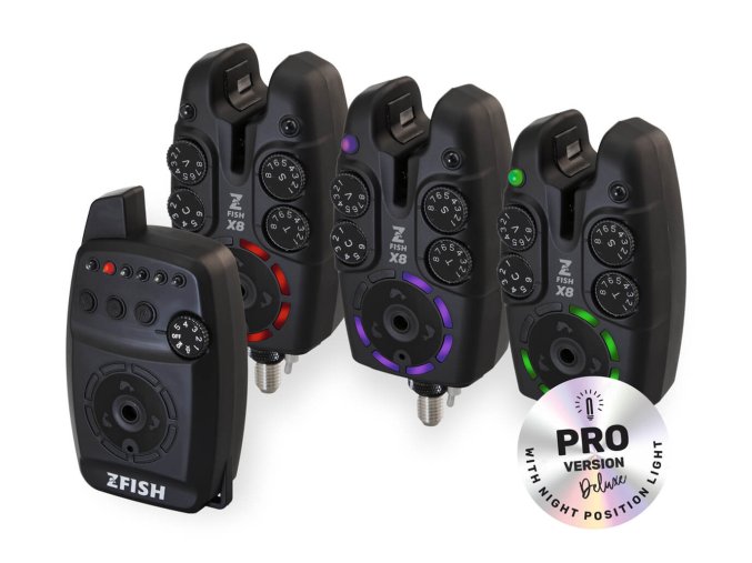 zfish sada hlasicu bite alarm set zx8 pro 3 1