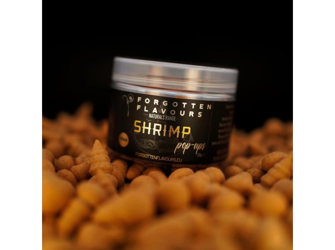 FORGOTTEN FLAVOURS plovoucí nástraha Special Edition Shrimp [100% NATURAL] pop-ups