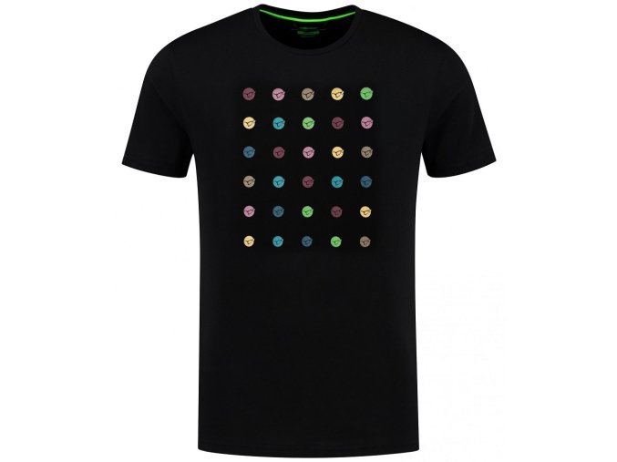korda tricko le dot tee black