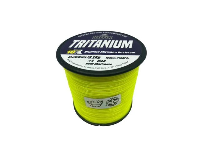 Sufix vlasec Tritanium 895 m/0,37 mm/9 kg Neon Chartrouse