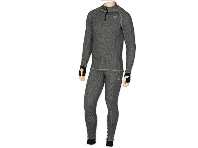 Giants Fishing Termoprádlo komplet Thermal set Deluxe Plus Grey (Varianta vel. M)