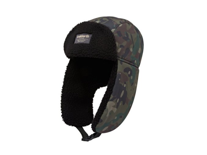 Trakker Kulich TechPro Camo Trapper Hat