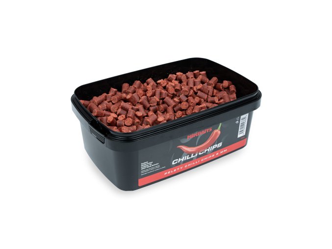 Mikbaits Pelety Chilli Chips Chilli Squid 700 g 6 mm