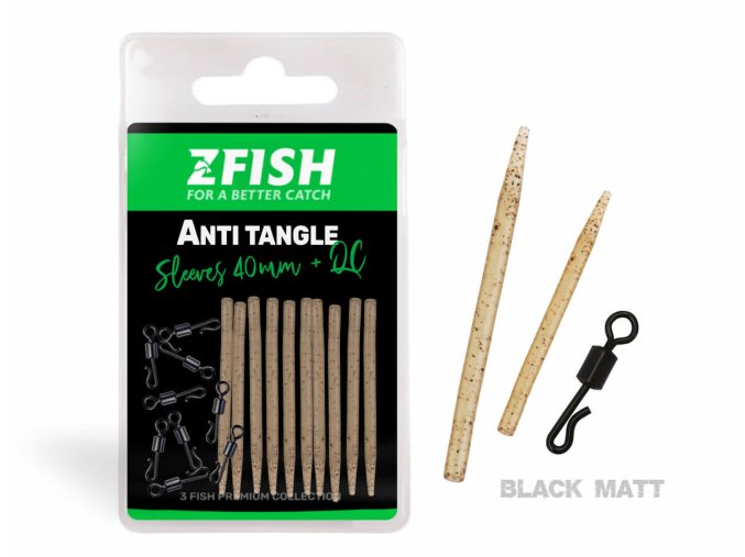 ZFISH Sada Převleků Anti Tangle SET Sleeves + QC (Délka 40mm)
