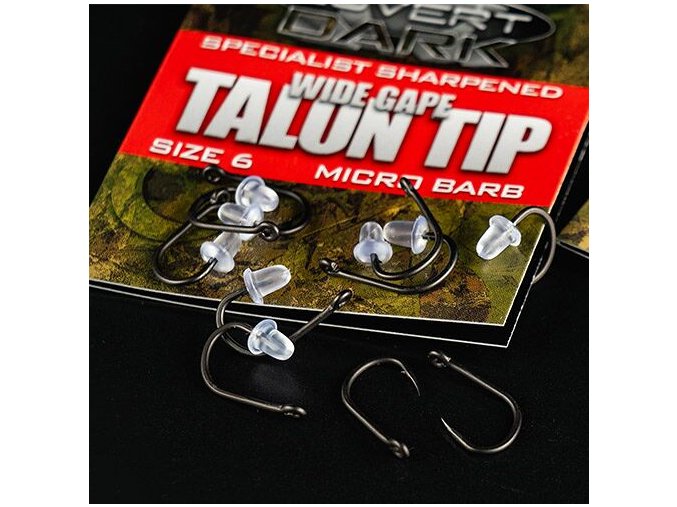 Gardner Háčky Specialist Hand Sharpened Covert Dark Wide Gape Talon Tip (Varianta vel. 6)