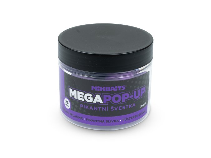 Mega fluo pop-up 300ml - Pikantní švestka 25mm