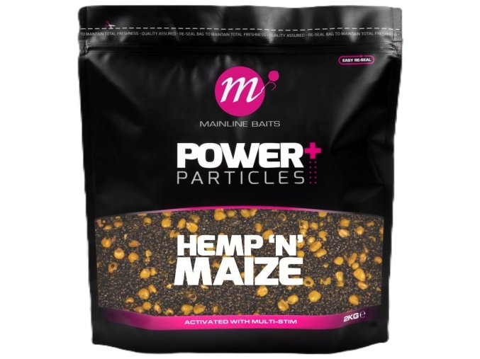 mainline ochuceny partikl power hemp n maize 2 kg