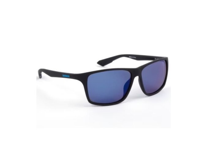shimano polarizacni bryle eyewear matte black blue mirror