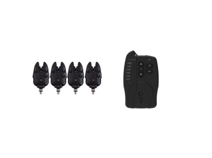 Bazar - Wolf sada hlásičů ICON Q 4 + 1 Qr HUBB + poplašný snímač ICON PIR