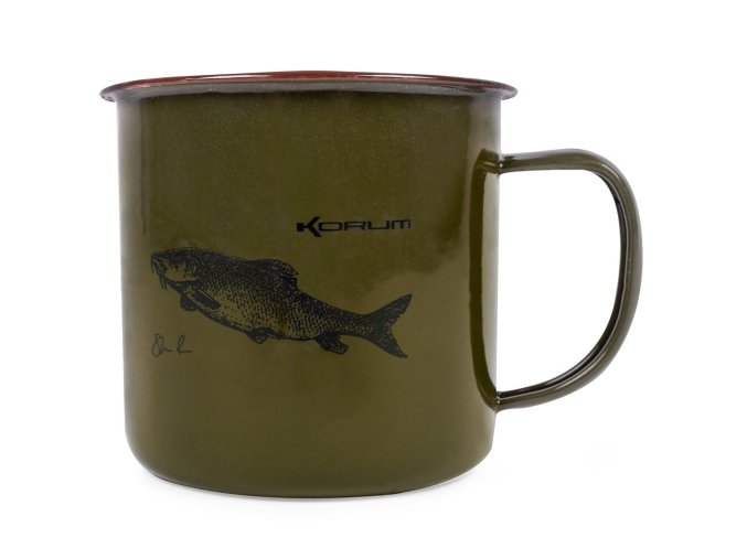 korum hrnek classic enamel mug barbel parma 330 ml