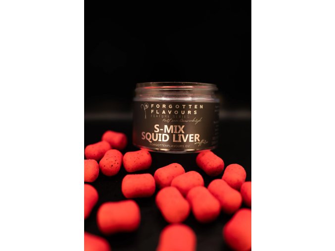 Forgotten Flavours vyvážená nástraha Wafters S-Mix & Squid Liver