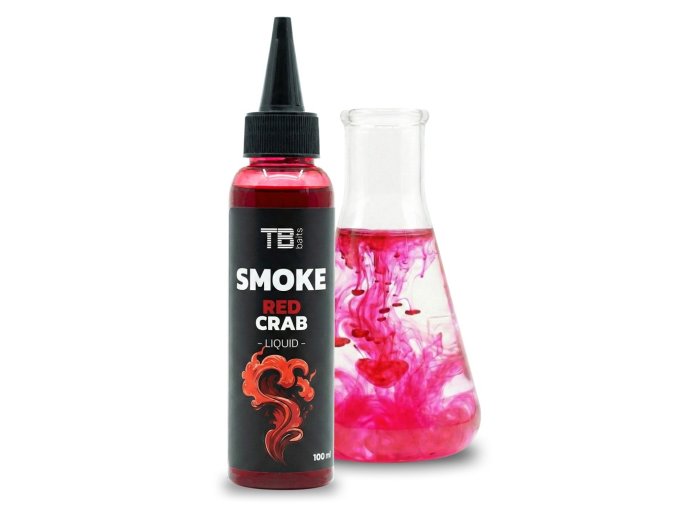 tb baits smoke liquid red crab 100 ml