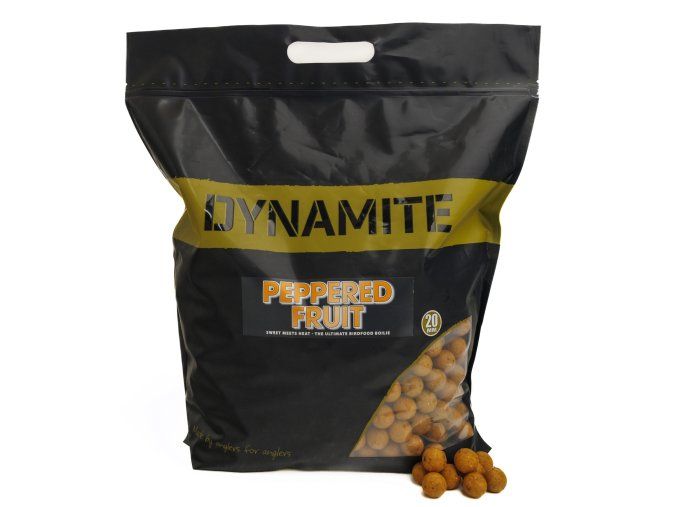 Dynamite Baits Proteinove kulicky Peppered Fruit 5 kg 20 mm