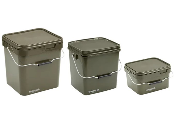 Trakker Kbelík Olive Square Container (Varianta Trakker Kbelík Olive Square Container - Velikost: 5l)