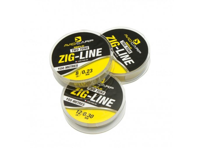 lg avid carp two tone zig line