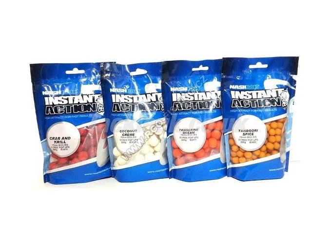 Nash boilies Instant Action Coconut Creme 1kg