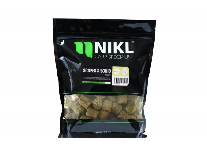 Nikl Pelety Scopex & Squid 1kg (Varianta Nikl Pelety Scopex & Squid 3mm, 1kg)