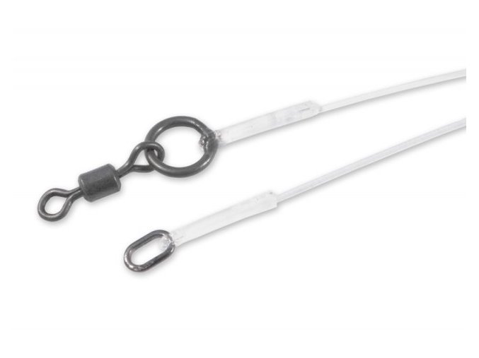 Carp´R´Us Návazec 360°Stiff Link 16,5cm, 50lb (Varianta Carp´R´Us Návazec 360° Stiff Link - Oval Ring & 360° Swivel - 16,5cm, 50lb, 2ks)