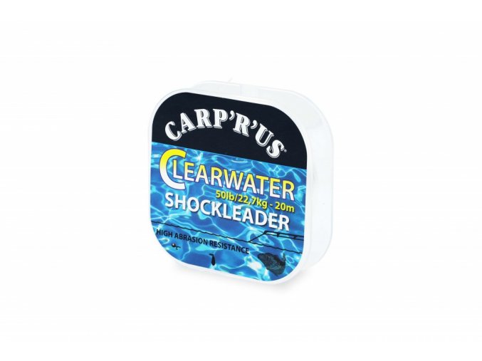 CARP ´R´ US šokový flourocarbon Clearwater Shockleader