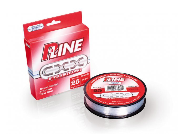 P-Line vlasec CXX Crystal Clear (Varianta ø 0,45 mm 20 lb 9,1 kg 270 m)