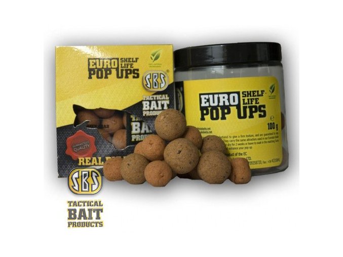 SBS Baits plovoucí boilies Eurostar Pop Ups