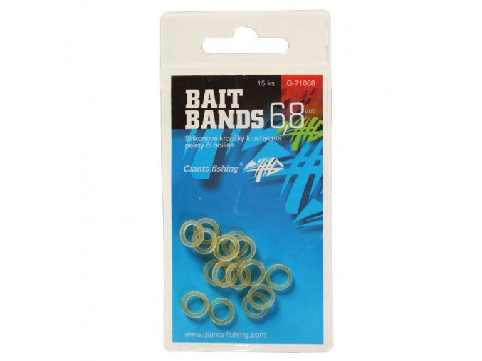 Giants Fishing Silikonové kroužky Bait Bands 4,8mm/15pc