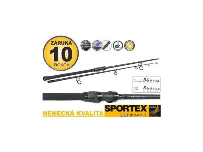 Sportex kaprový prut Catapult CS-3 Carp 366cm 2,75lbs 2-díl