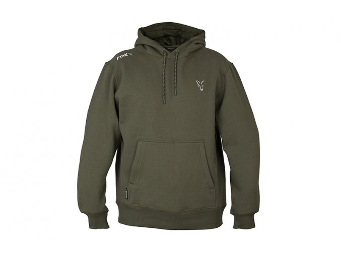 fox collection hoody green silver main