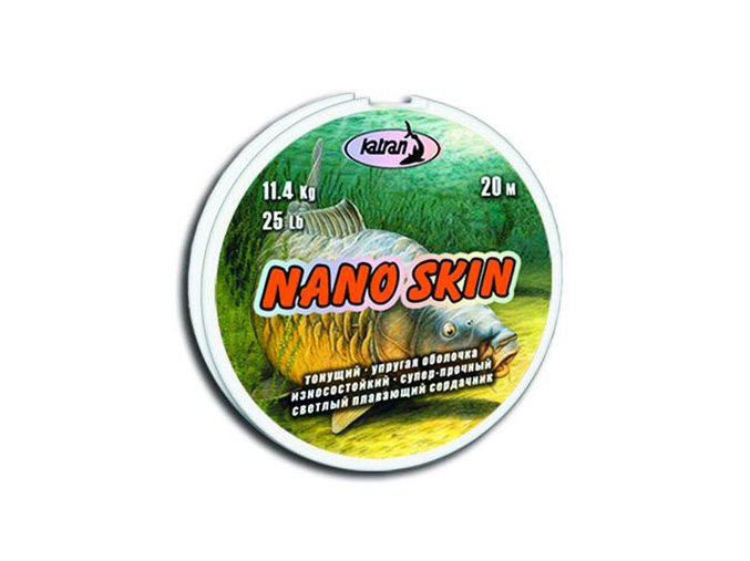 Katran návazcová šňůrka Nano Skin 15lb