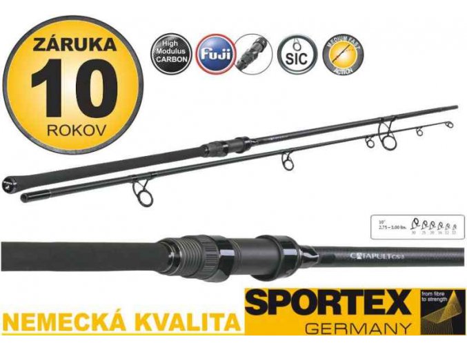 Sportex kaprový prut Catapult CS-3 Stalker 300cm, 2-díl