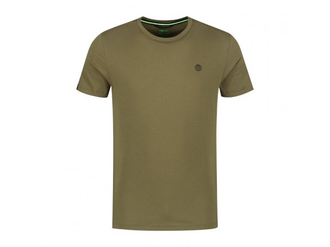kcl340 kore round neck tee olive front