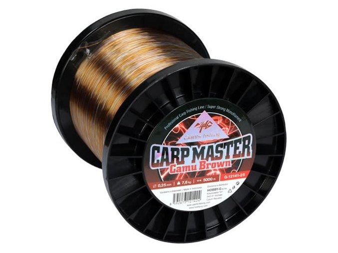 Giants fishing Vlasec Carp Master Camu Brown 5000m (Varianta 0,28mm/9,3kg)