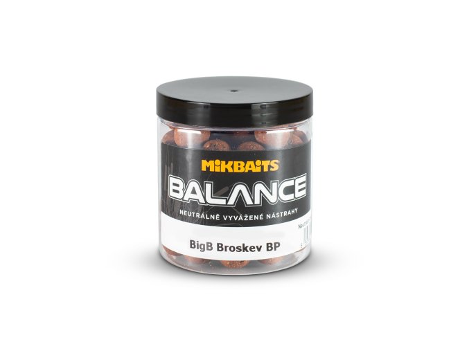 Mikbaits Legends balance 250ml - BigB Broskev Black pepper 24mm